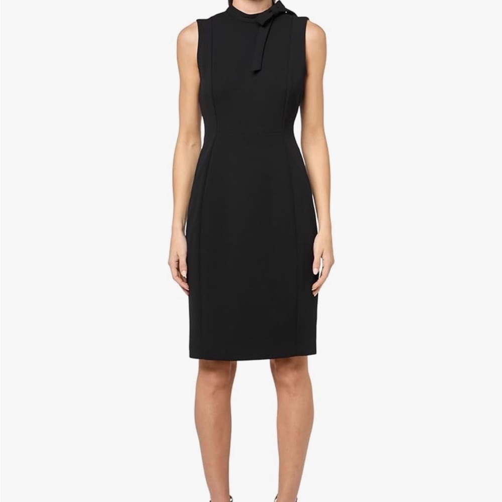 Calvin Klein Black Midi Dress